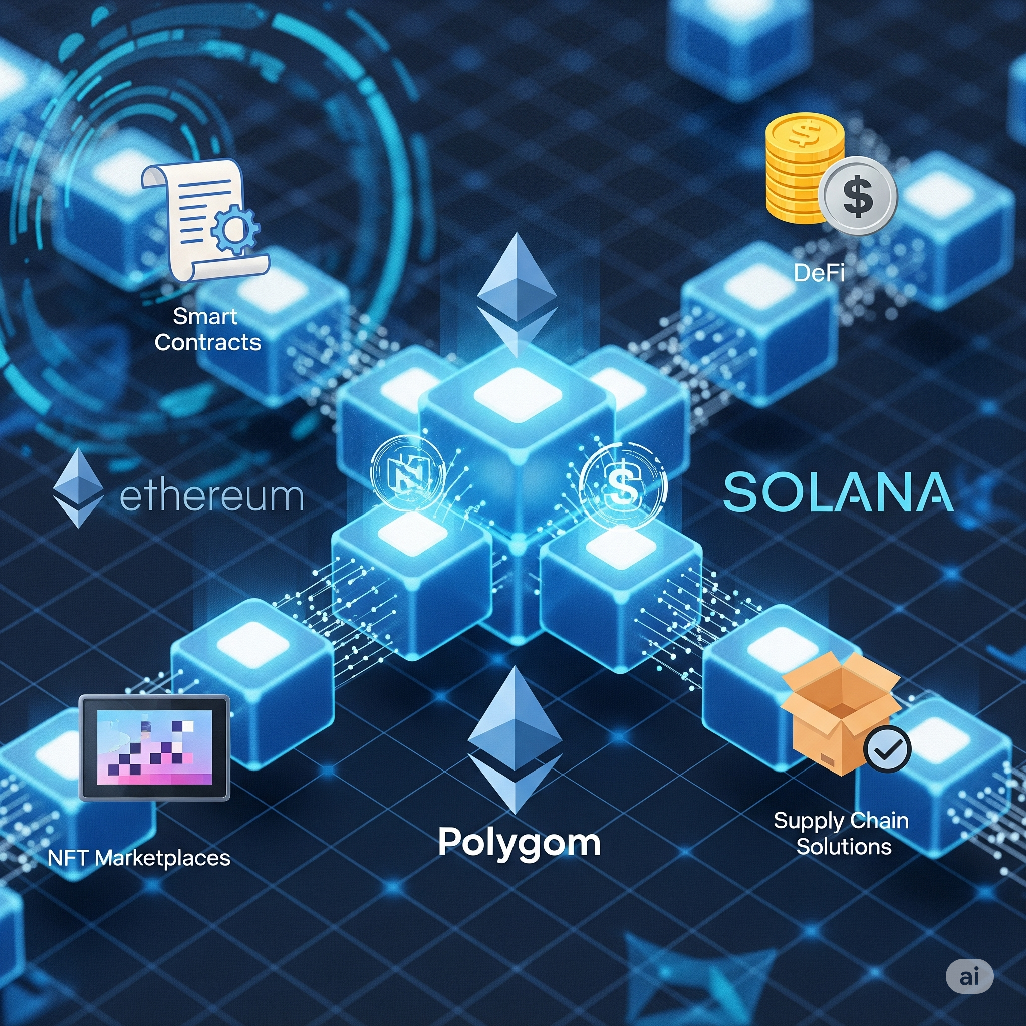 Blockchain Solutions - Secure Decentralized Applications